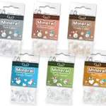 Various types of mineral shrimp food