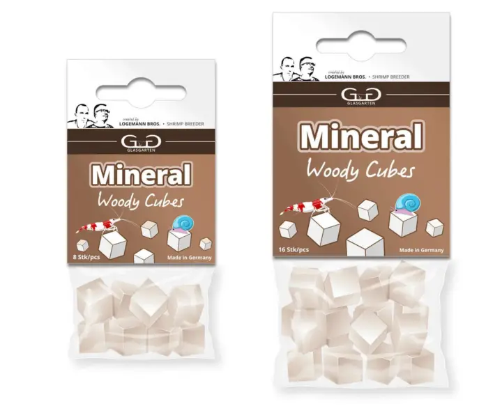 glasgarten mineral woody cubes garnelenfutter schneckenfutter
