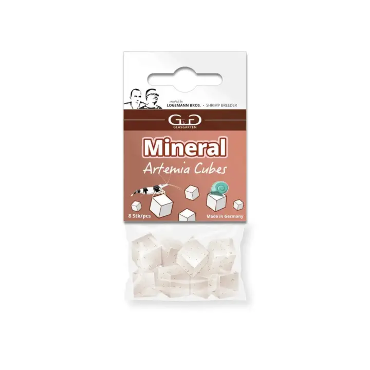 glasgarten mineral artemia cubes 8x